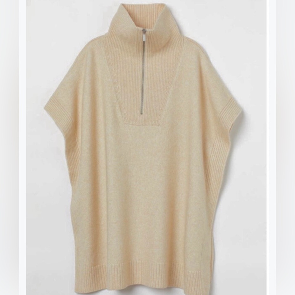 NWT H & M wool blend poncho/ cape